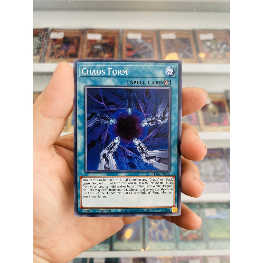 Thẻ Bài YugiOh! Mã LDS2-EN025 - Chaos Form - Common - 1st Edition