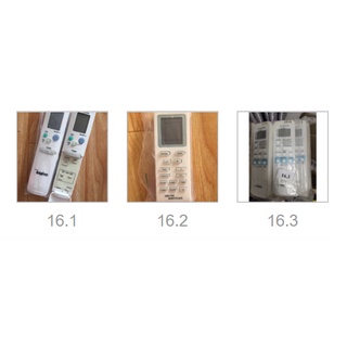 16. Điều khiển điều hoà máy lạnh SANYO (3 LOẠI)