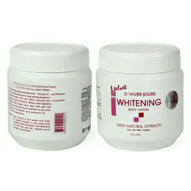 Kem body Lotion Whitening Velvet Thái Lan