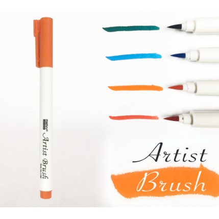 Marvy Artist Brush No.1100 (Bút Lông Màu Marvy Blue Series)