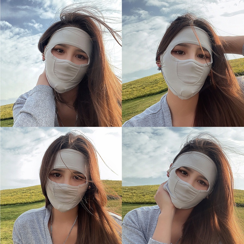 Khẩu Trang Chống Nắng Tia Uv Bảo Vệ Toàn Diện Dành Cho Đi Xe Đạp