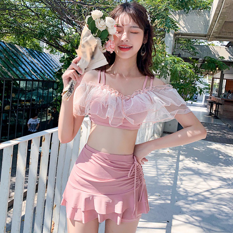 Bộ đồ bơi 2 mảnh mỏng dễ thương cho nữ | BigBuy360 - bigbuy360.vn