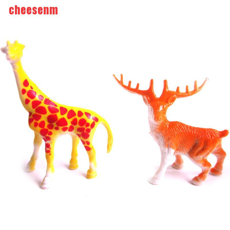 Set 8 Mô Hình Các Loài Động Vật Bằng Nhựa Cho Bé