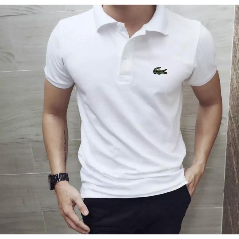 Áo thun nam cổ đức, cá sấu cao cấp ngắn tay cực sang trọng lịch lãm