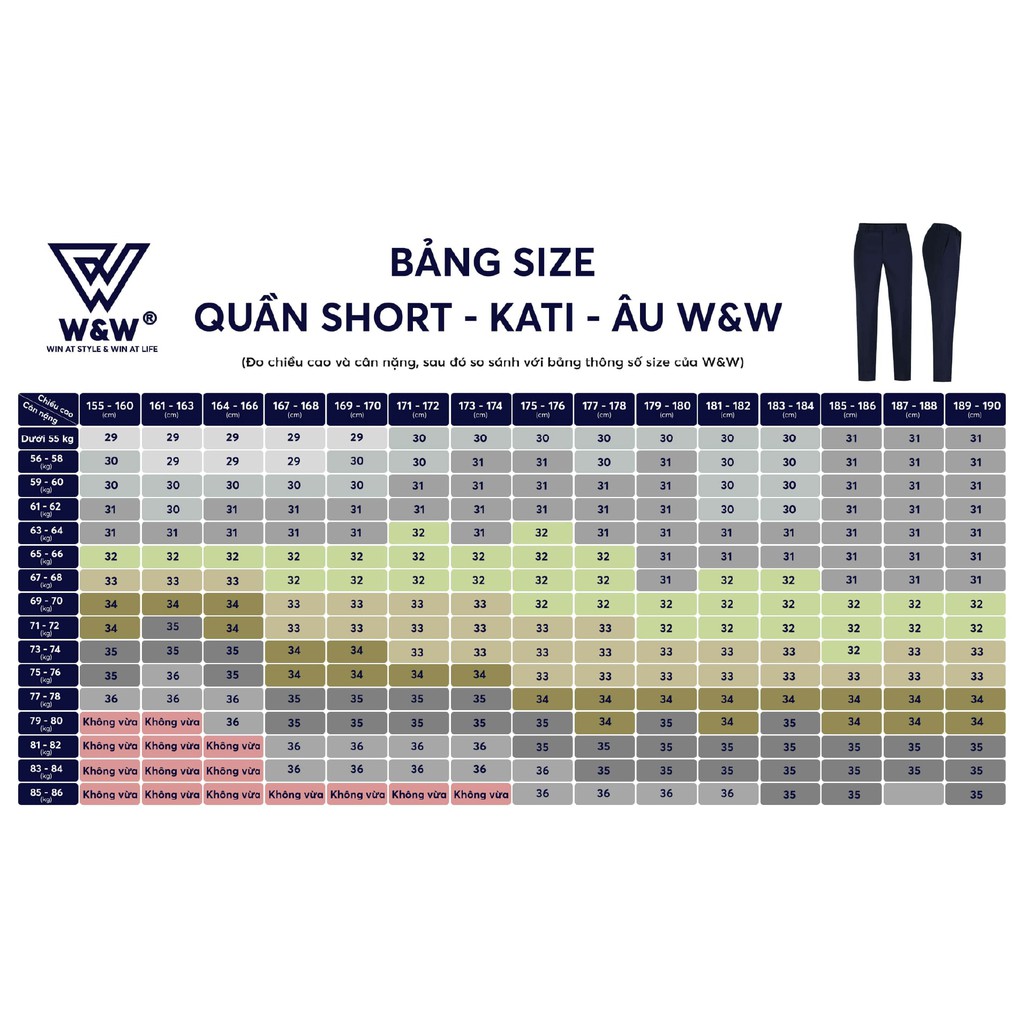 Quần Tây Nam W&amp;W Dáng Slim Fit Chất Vải Cao Cấp, Bền Màu, Mềm Mại, Thông Thoáng, Chuẩn Form Ngay Cả Khi Giặt Máy WLP05