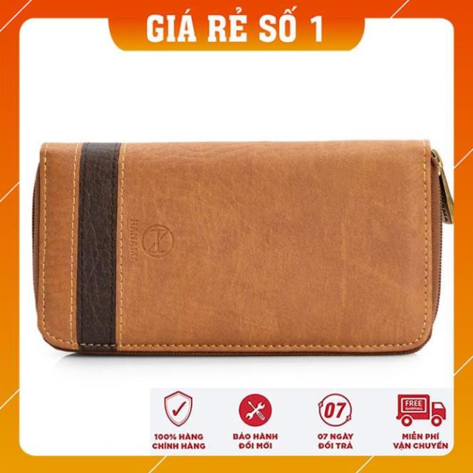 Ví da cầm tay HANAMA NOTE 7 cao cấp - Bóp da
