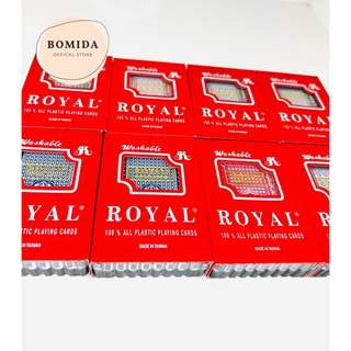 Bộ bài tây chất liệu nhựa Royal Đài Loan 100% Plastic - bài tây, bài nhựa