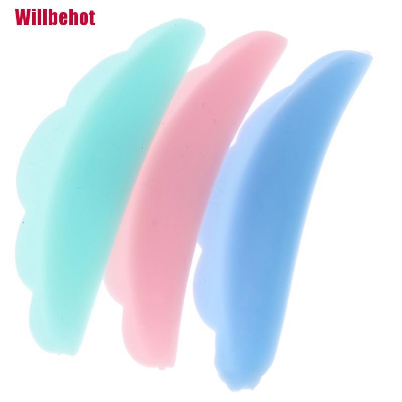 (Hàng Mới Về) Bộ 10 Miếng Silicone Hỗ Trợ Uốn Cong Lông Mi Dễ Thương