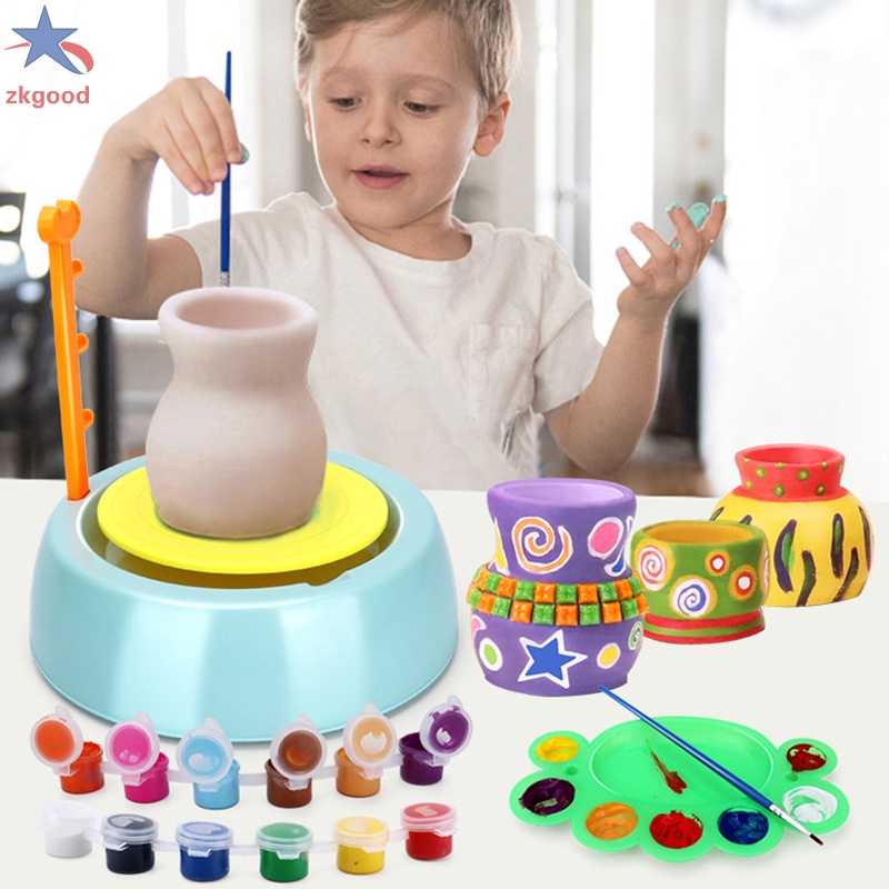 Bộ Dụng Cụ Làm Đồ Gốm Thủ Công Độc Đáo Cho Trẻ Em DIY