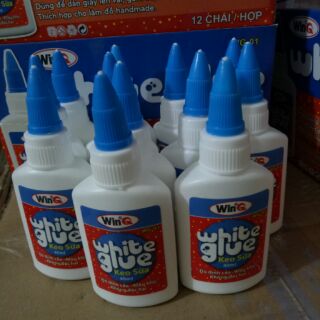 12 lọ keo sữa chất lượng cao 40ml/lọ