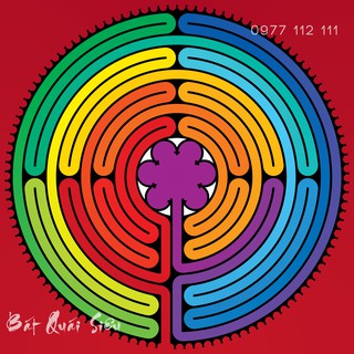 Đồ hình cảm xạ phong thủy Chartres Labyrinth