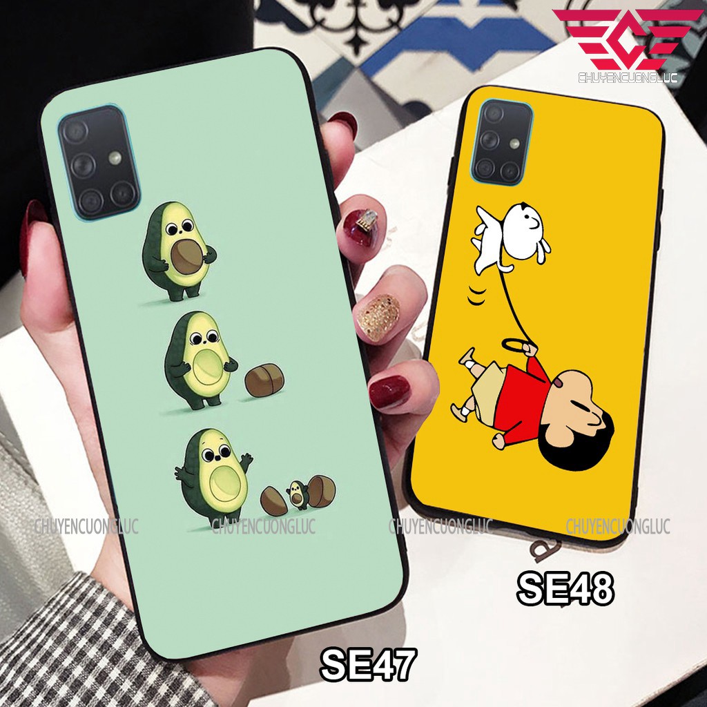 [HOT] ỐP LƯNG SAMSUNG A02S - A21S - A70 - IN HÌNH CUTE SE02