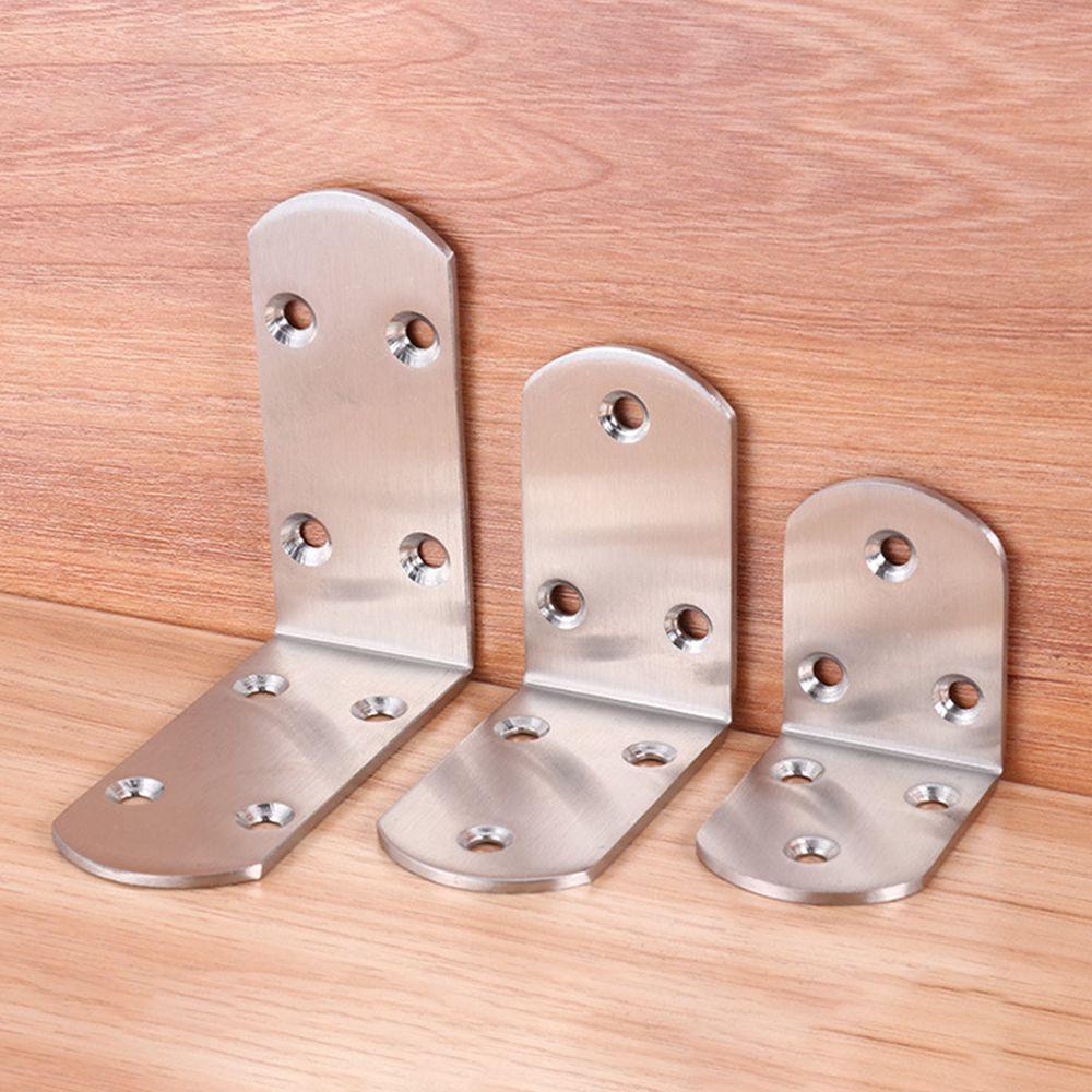 Set 2 Đai Thép Không Gỉ Gắn Góc Cạnh Bảo Vệ An Toàn