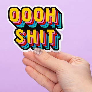 Sticker oh shit