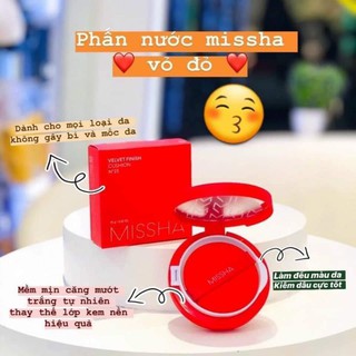 phấn nước missha đỏ