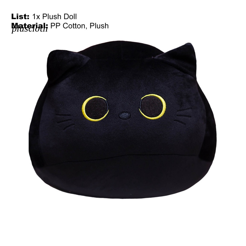 Mèo Đen Nhồi Bông Mềm Mại Dễ Thương