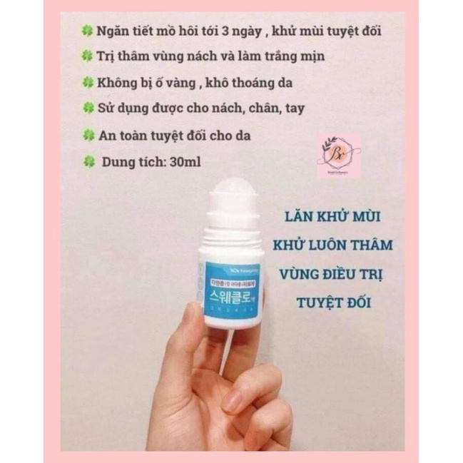 LĂN NÁCH SWEATCLOR KWANGDONG