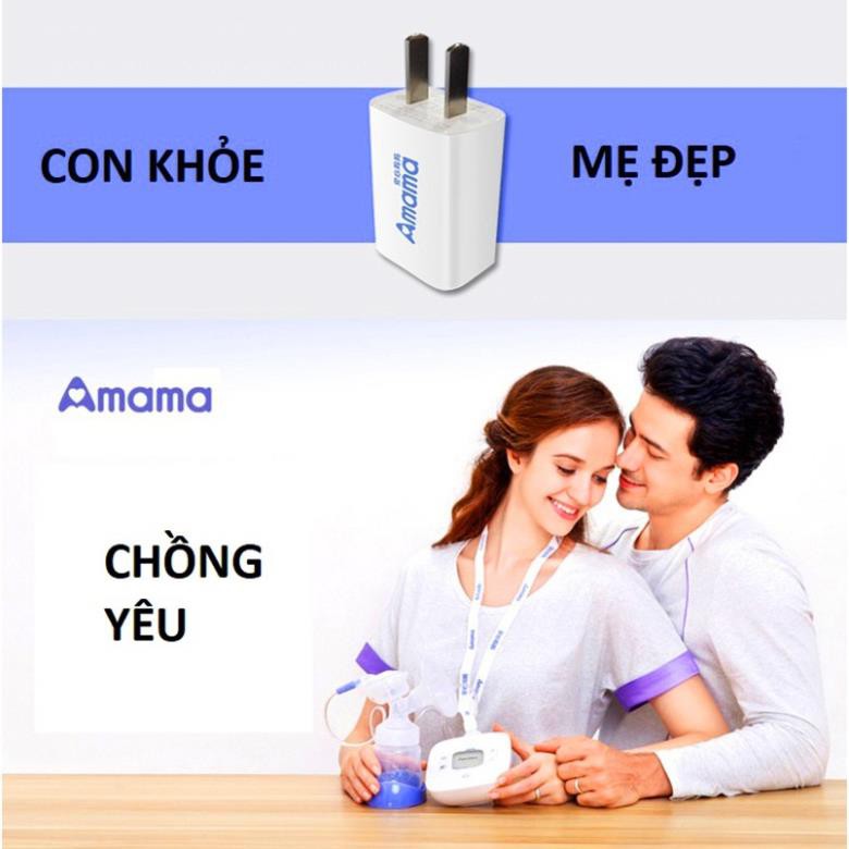 ✔️ Máy Hút Sữa Vắt Sữa Điện Đơn Amama M15 Cho Mẹ - Hút Êm Ái Dụng Cụ Không Thể Thiếu Cho Mẹ Và Bé [Bảo Hành 1 Đổi 1]