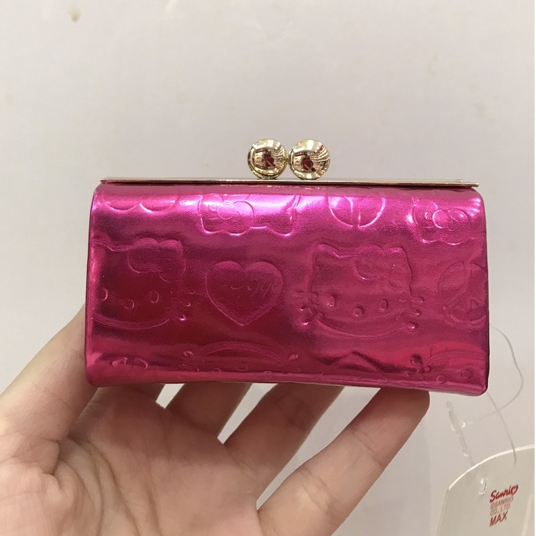 Bóp ví tiền cầm tay Mèo Kitty (hàng Nhật)