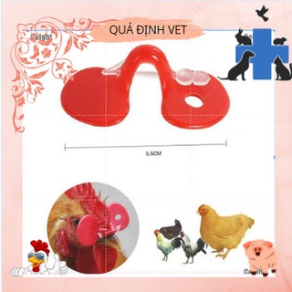 Kính đeo mắt cho gà chống cắn mổ