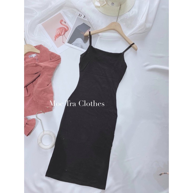SET 2 MÓN Đầm Hai Dây Mix Áo Khoác Hồng Siêu Xinh, Set Áo Váy Dáng Dài Dự Tiệc