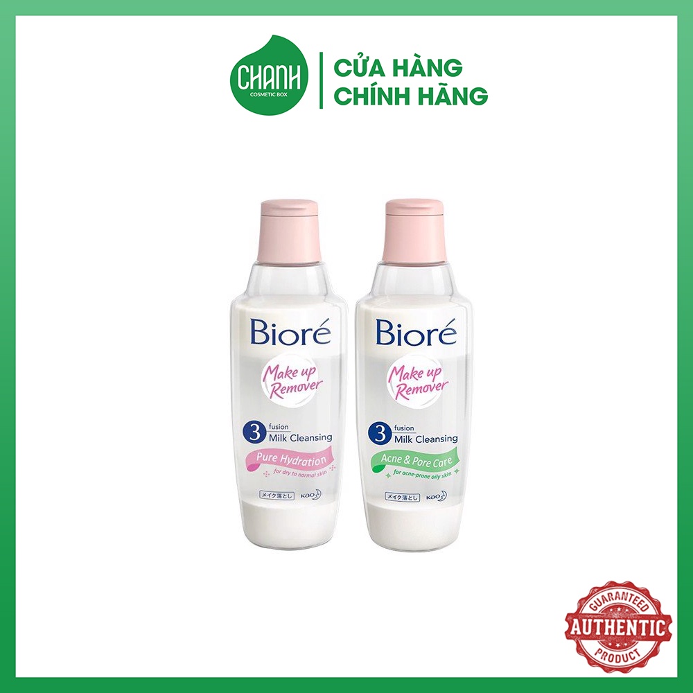 Sữa Tẩy Trang Biore 3 Lớp 3 Fusion Milk Cleansing 300ml