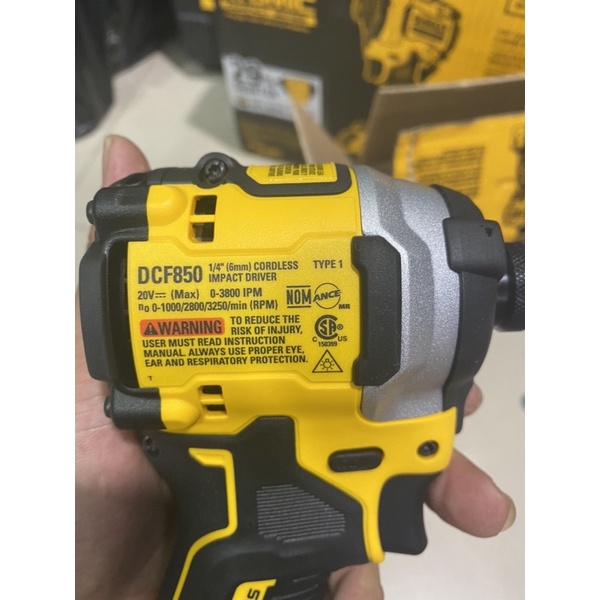 Khoan vít dewalt dcf850 hàng mỹ về