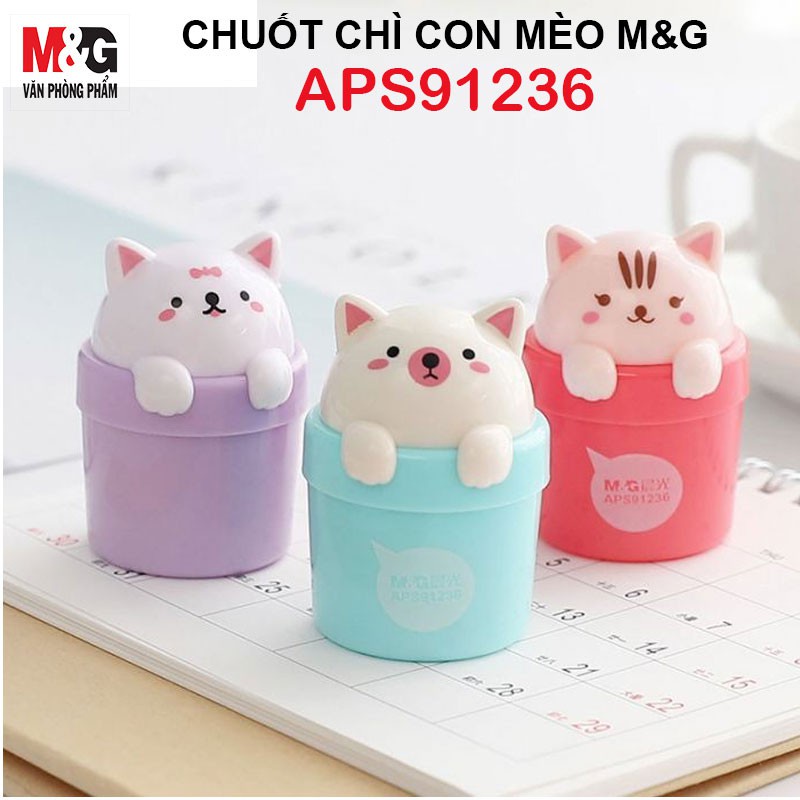 Gọt bút chì hình con mèo dễ thương M&amp;G - APS91236