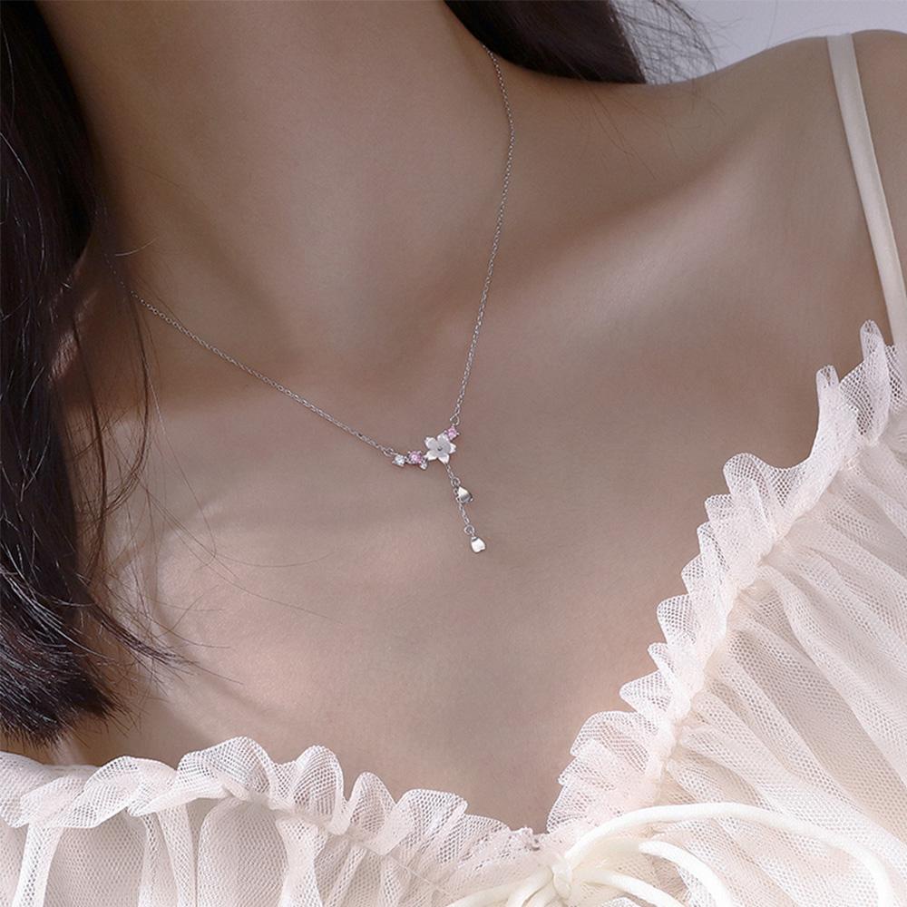 Vòng cổ Hình Vỏ Sò / Hoa Anh Đào / Trái Tim Ngọt