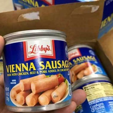 Combo 2 Lon Xúc xích Libby Vienna 130gr Mỹ - Date T7/2025