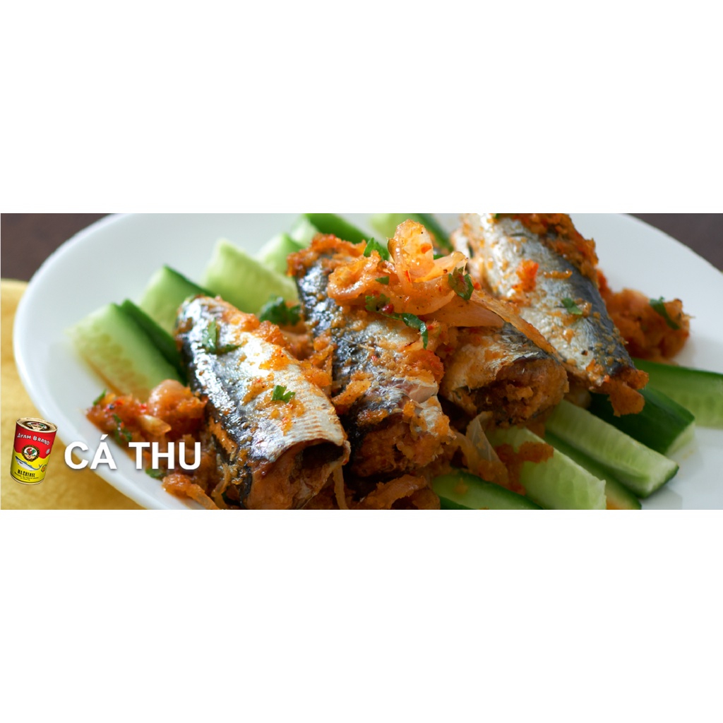 [Hộp 230g] CÁ THU XỐT CÀ CHUA [Malaysia] AYAM Mackerel in tomato sauce (halal)