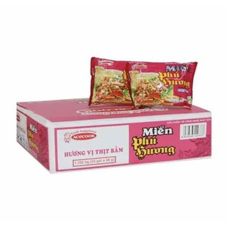 Thùng 24 gói miến Phú Hương vị Thịt bằm Acecook - mienlau