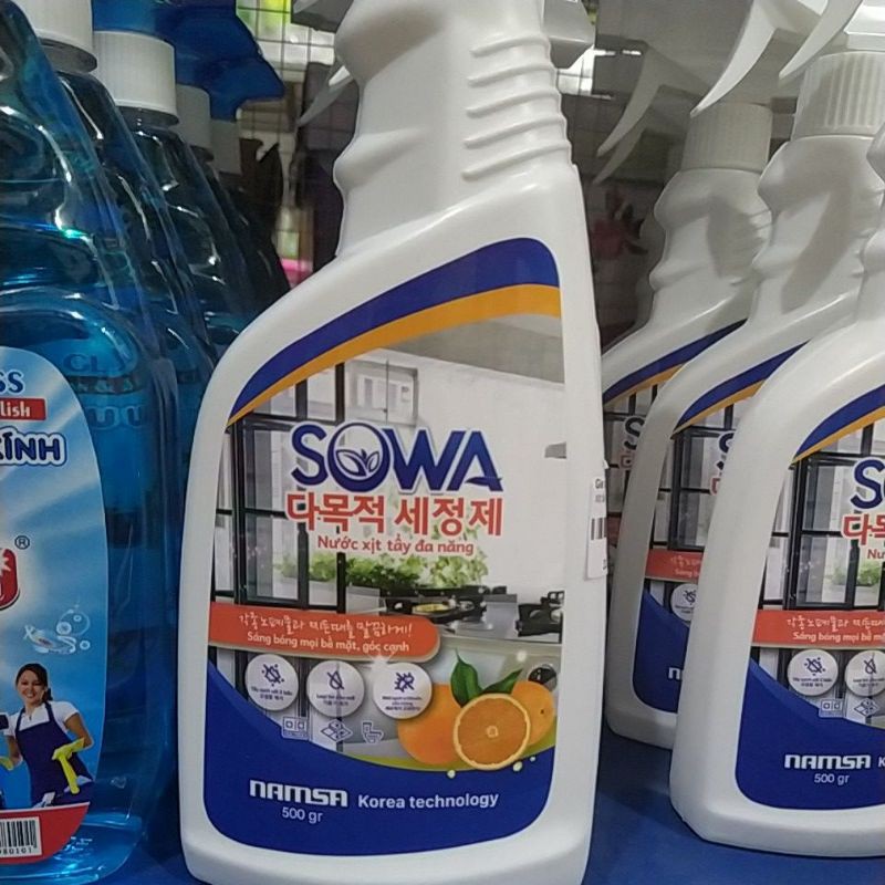 Nước xịt tẩy đa năng Sowa Korea