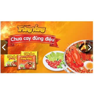 1 Gói Mì Trứng Vàng cao cấp tôm chua cay 30 gói