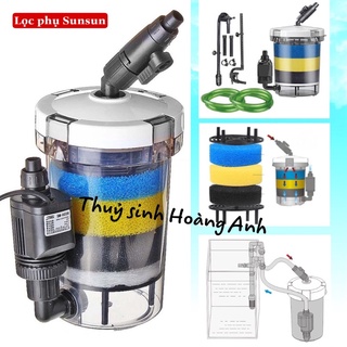 Lọc phụ sunsun 603B - 604B trong suốt lọc phụ bể cá hồ thuỷ sinh .