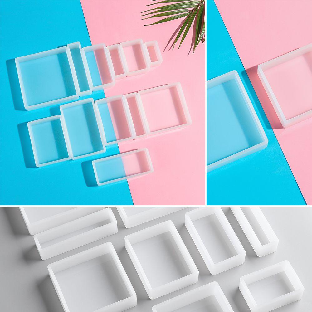 Khuôn Làm Trang Sức Nhựa Resin Hình Vuông