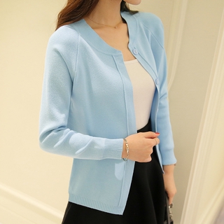 Áo Khoác cardigan Màu Sắc Kẹo Ngọt Phong Cách Hàn Quốc Xinh Xắn Cho Nữ
