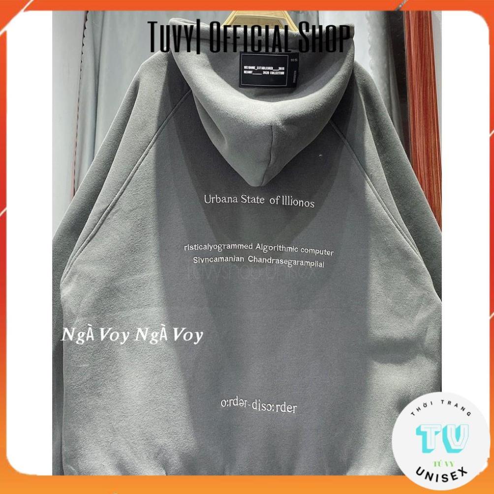Hoodie Nam Nữ TUVYSHOP  ÁO HOODI CHỮ MẪU MỚI Nỉ Có Mũ Unisex Form Rộng Dày Ấm Tay Dài Nhiều Màu