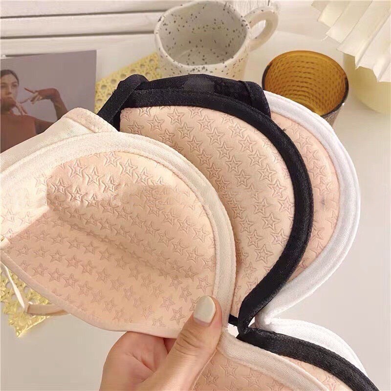 Áo lót su cup ngực cao cấp hàng đẹp có gọng không dây đệm vừa nâng ngực phối ren gợi cảm cho nữ 2211