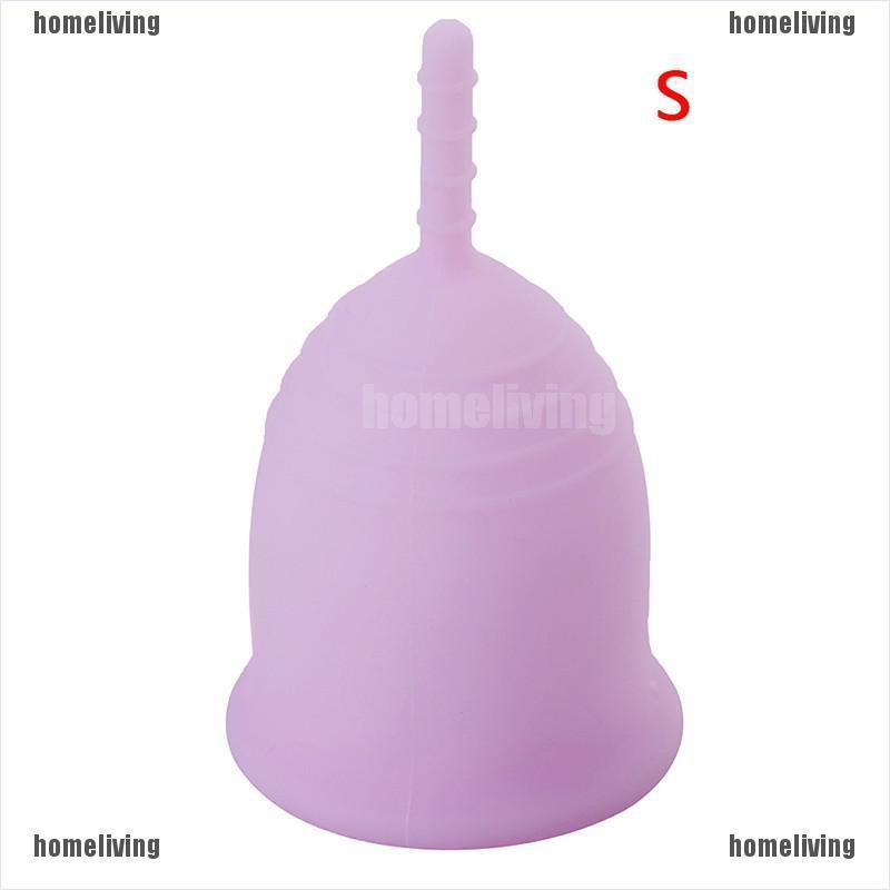 [homeliving] Cốc Nguyệt San Bằng Silicon Mềm Mại Có Thể Tái Sử Dụng Cho Nữ