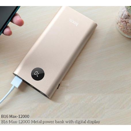 SẠC DỰ PHÒNG B16 MAX 12000MAH CHÍNH HÃNG HOCO