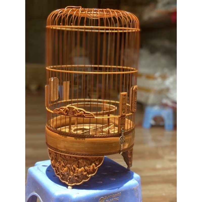 Lồng Khuyên Đục Bát Mã-Gezme ZoZo Hàng Sử Lý Ảnh Thâth Tặng Kèm PK