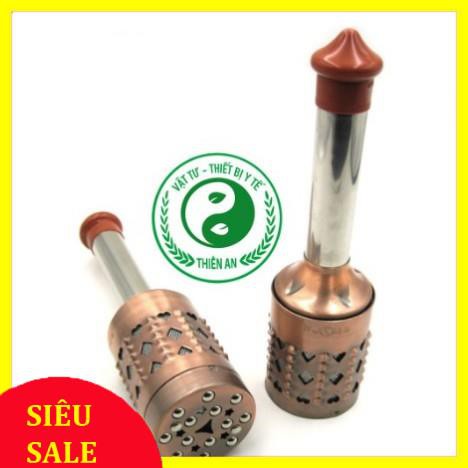 Cây lăn ngải đồng đôi chính hãng chất lượng cao- bền- đẹp + 1 Dụng Cụ Lau Chùi + 10 đoạn ngải