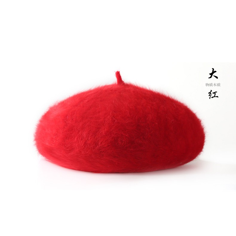 Mũ nồi lông thỏ phong cách harajuku Hàn Quốc thời trang mùa đông dễ phối đồ ngọt ngào cho nữ sinh
