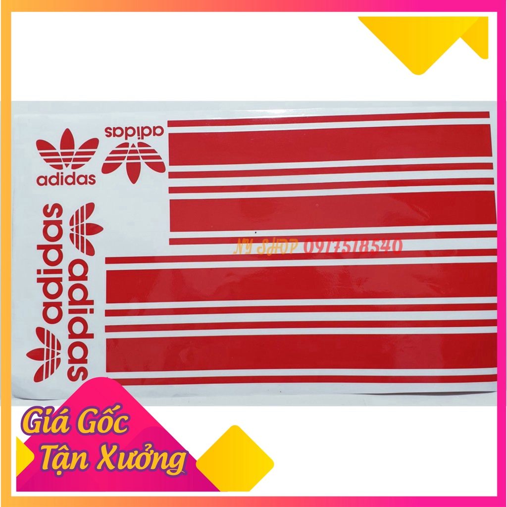 TEM ADIDAS NGẮN DÁN SH  (Ảnh Sp thật)