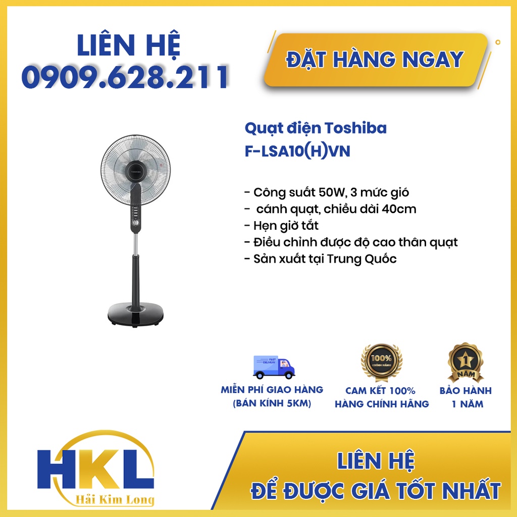 Quạt điện Toshiba F-LSA10(K)VN