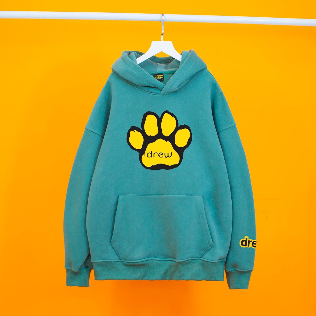 Áo nỉ Hoodie Drew CHÂN GẤU Hogoto shop , Áo hoodie nam nữ nỉ bông cotton