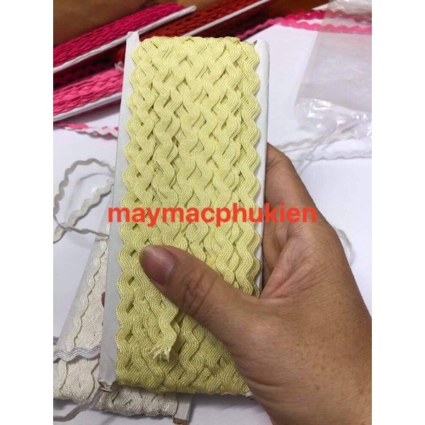 Ren hình răng cưa rộng 1cm bán 1 cuộn 20m chì có 30k