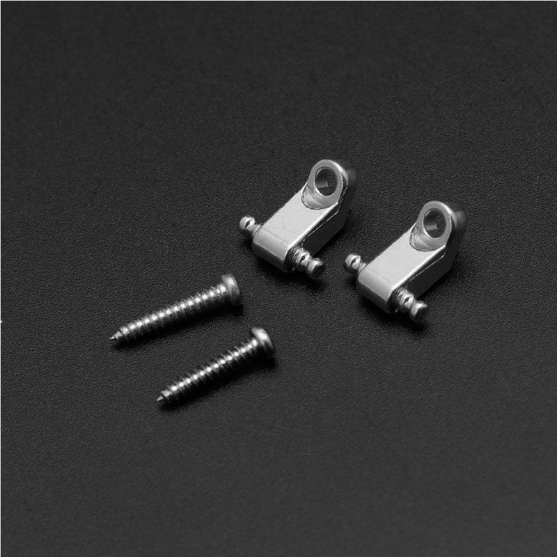 1 Cặp Khóa Dây Đàn Guitar Điện Màu Bạc Siêu Bền Tiện Dụng