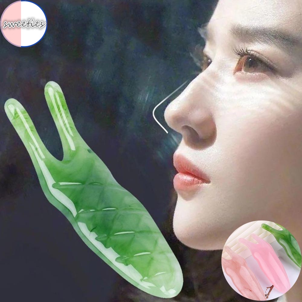 [Hàng mới về] Dụng cụ massage làm thon gọn gương mặt bằng nhựa resin tự nhiên dành cho bạn nữ